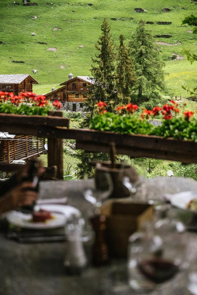 Hotellerie De Mascognaz Champoluc Exterior foto
