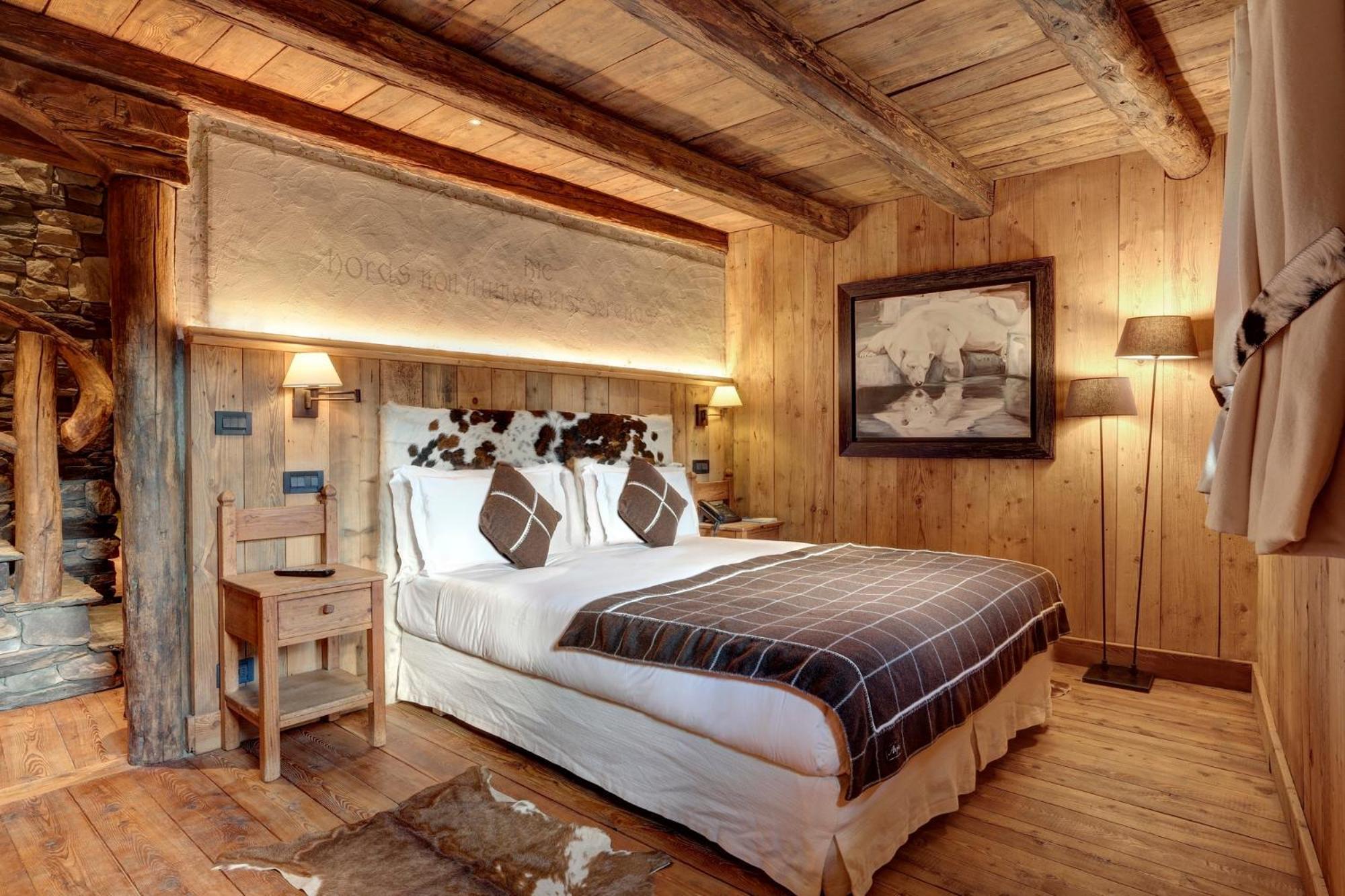 Hotellerie De Mascognaz Champoluc Exterior foto